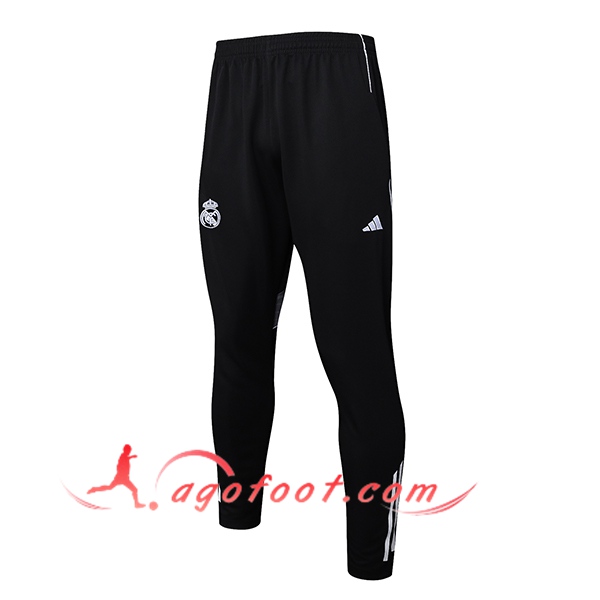 Pantalon Foot Real Madrid Noir/Gris 2025/2026