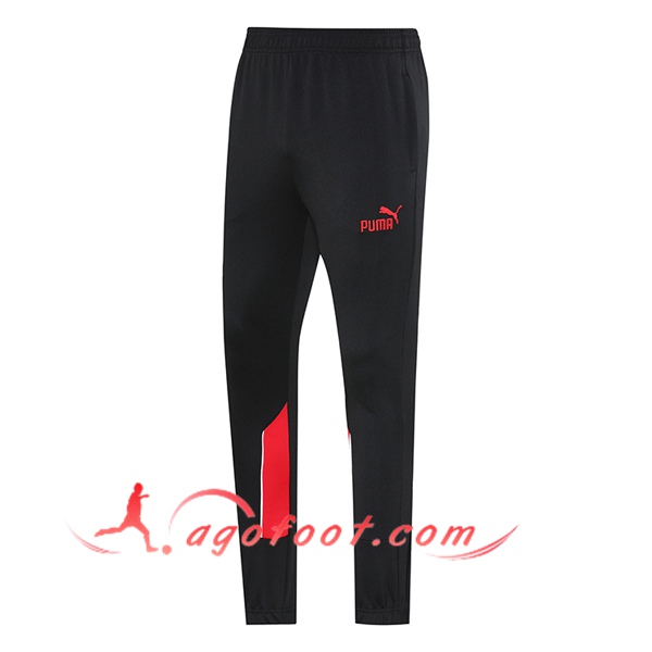 Pantalon Foot Milan AC Noir/Rouge 2025/2026