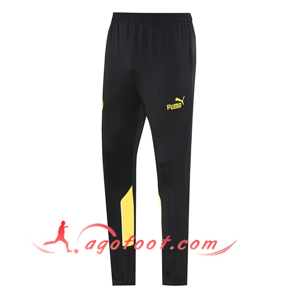 Pantalon Foot Dortmund Noir/Jaune 2025/2026