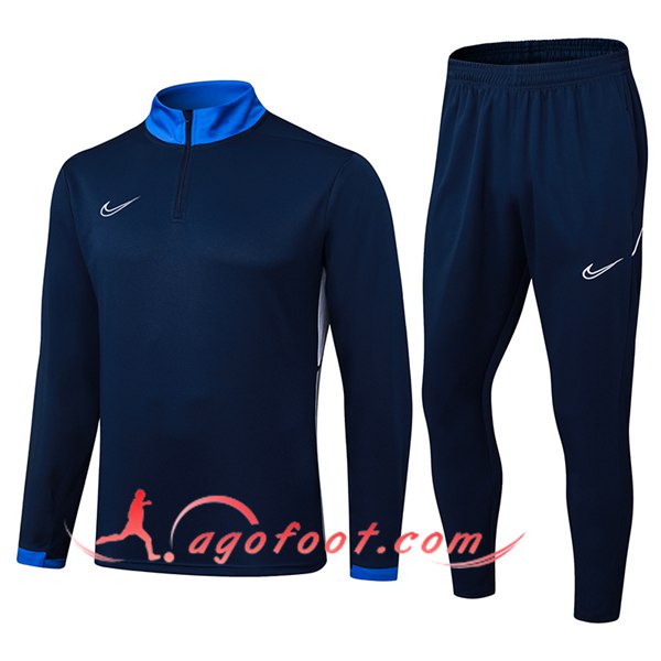 Ensemble Survetement de Foot Nike Bleu Royal 2025/2026
