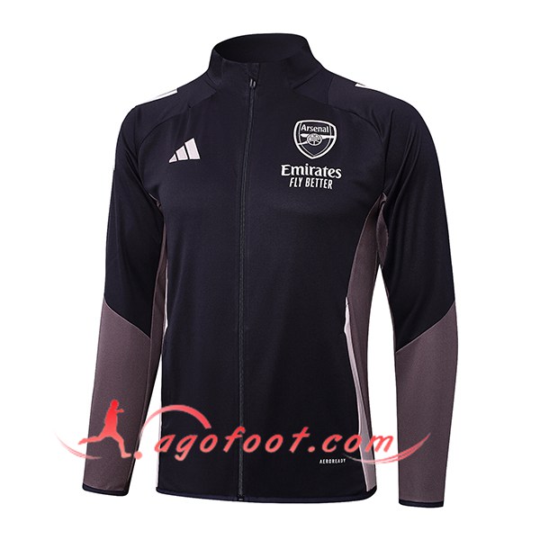 Veste Foot Arsenal Gris Foncé 2025/2026