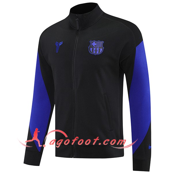 Veste Foot FC Barcelone Noir/Pourpre 2025/2026