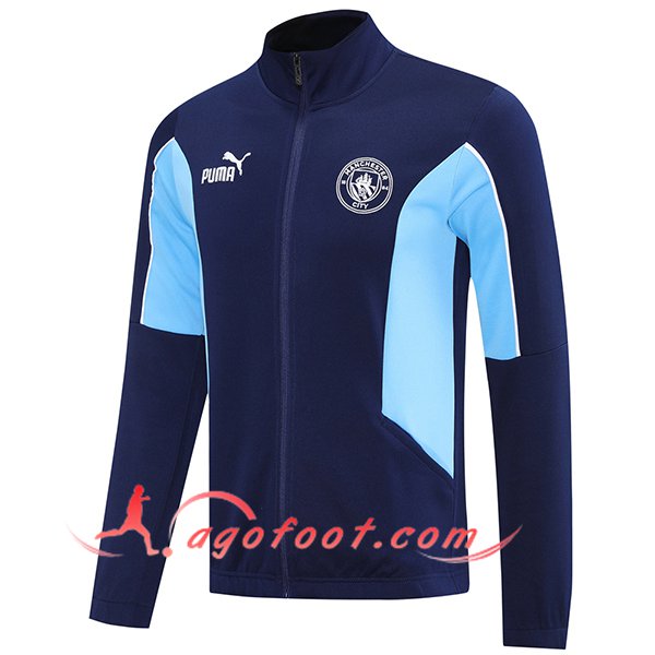 Veste Foot Manchester City Bleu Royal 2025/2026