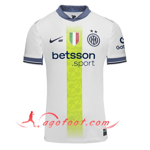 Nouveau Maillot de Foot Inter Milan Exterieur VR46 Special Edition 2024/2025