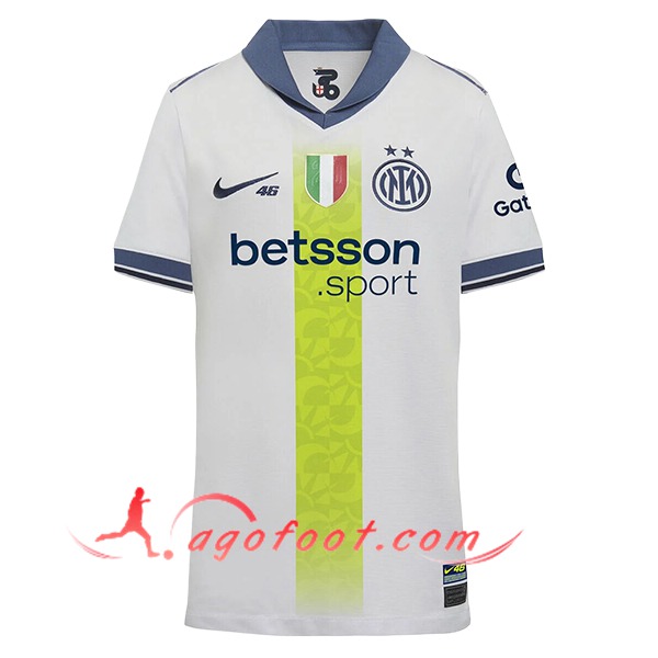 Maillot de Foot Inter Milan Enfant Exterieur VR46 Special Edition 2024/2025