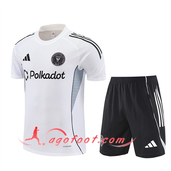 Ensemble Training T-Shirts Inter Miami CF Blanc 2025/2026