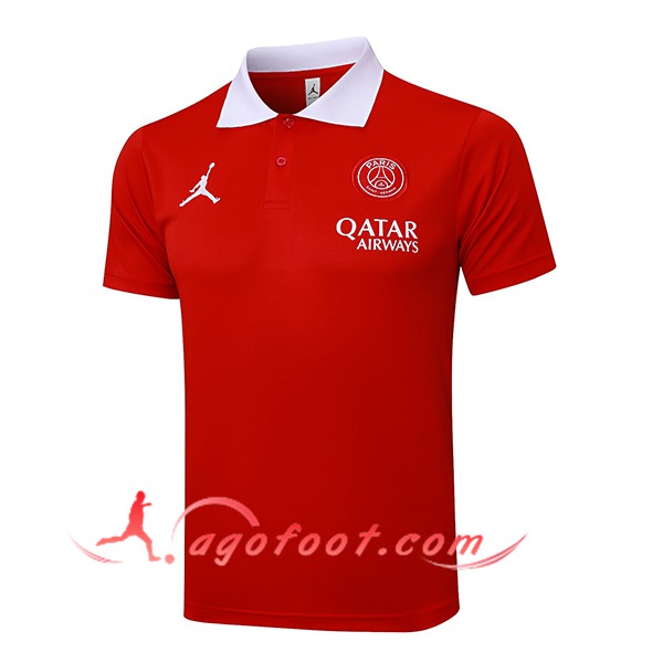 Polo Foot PSG Rouge 2025/2026