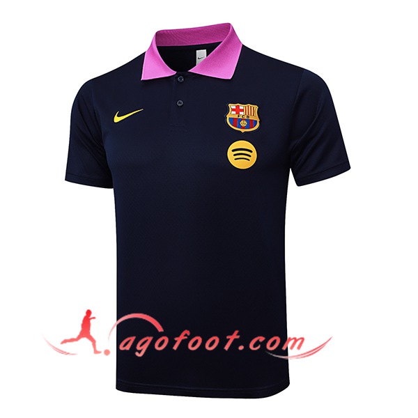 Polo Foot FC Barcelone Bleu Marine 2025/2026
