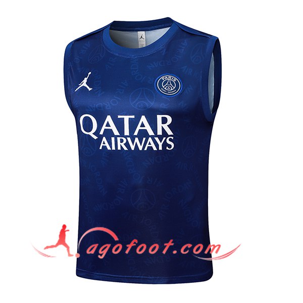 Training Debardeur PSG Bleu Royal 2025/2026