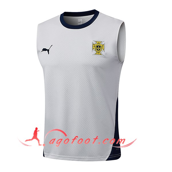 Training Debardeur Portugal Blanc/Bleu 2025/2026