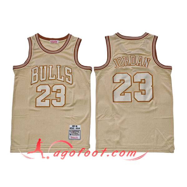 Maillot Chicago Bulls (JORDAN #23) 2025/26 Jaune/Orange
