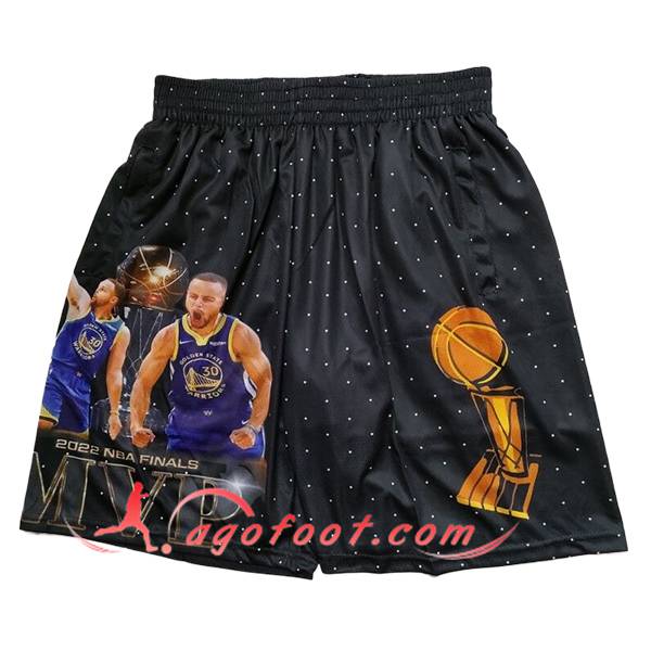 Shorts NBA Golden State Warriors 2025/26 Noir