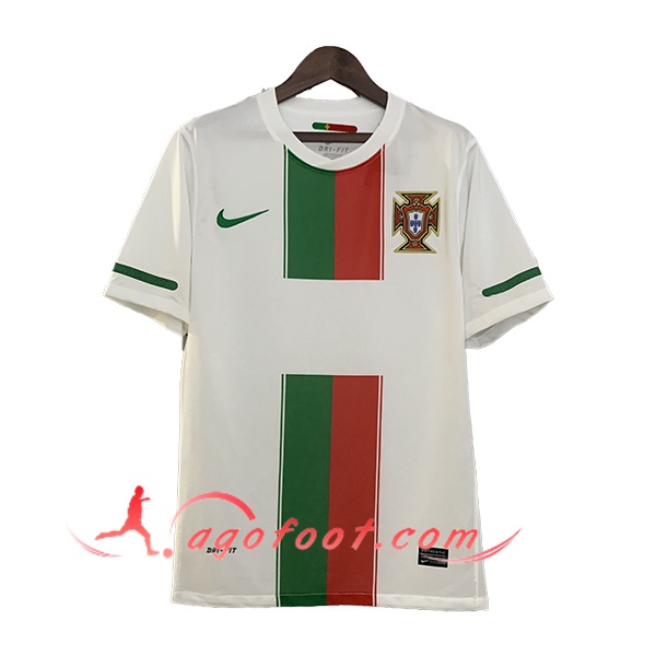 Maillot de Foot Portugal Retro Exterieur 2010