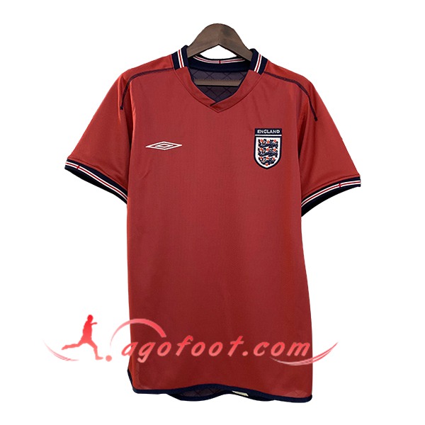 Maillot de Foot Angleterre Retro Exterieur 2002