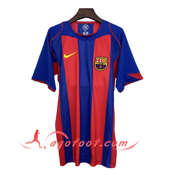 Maillot de Foot FC Barcelone Retro Domicile 2004/2005