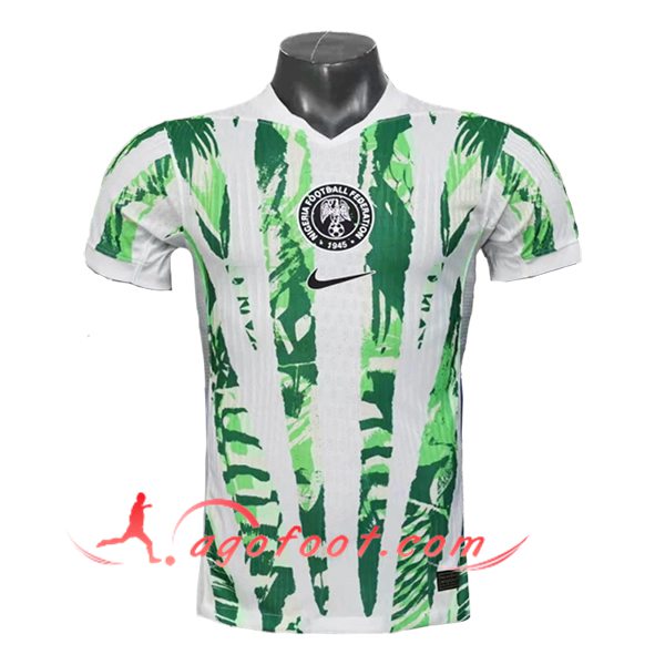 Maillot Equipe Foot Nigeria Special Edition Vert/Blanc 2025/2026