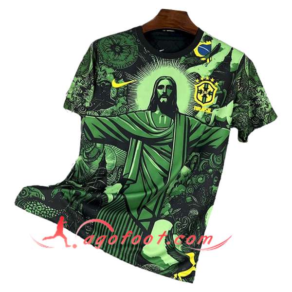 Maillot Equipe Foot Bresil Special Edition Vert 2025/2026