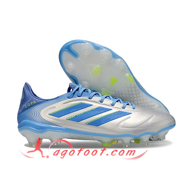 Copa Chaussures de Foot PURE III ELITE FG Gris/Bleu
