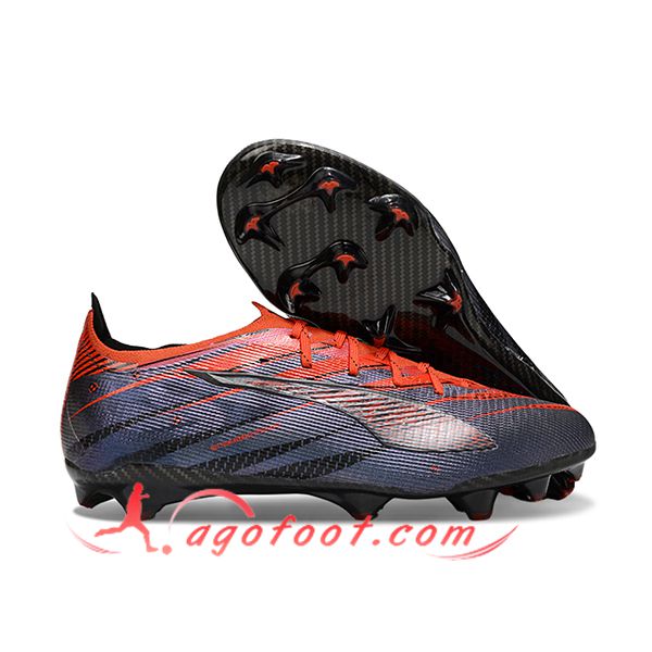 PUMA Chaussures de Foot ULTRA 5 FG Gris/Orange