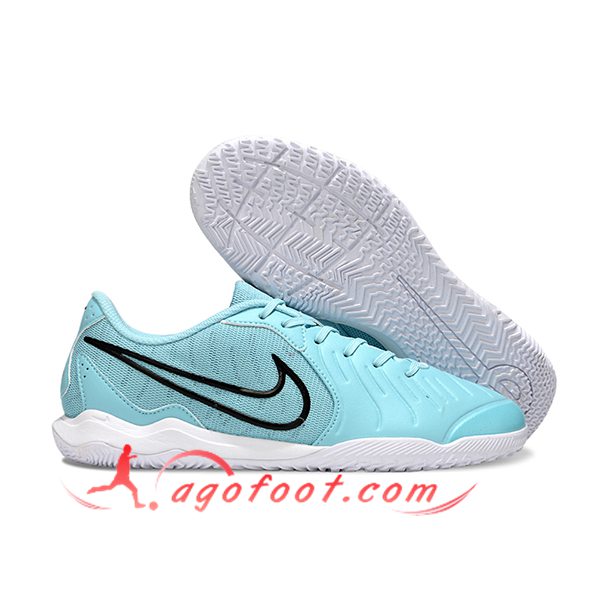 Nike Chaussures de Foot Legend 10 Academy IC Bleu/Noir