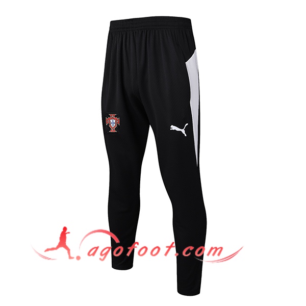 Pantalon Foot Portugal Noir/Blanc 2025/2026