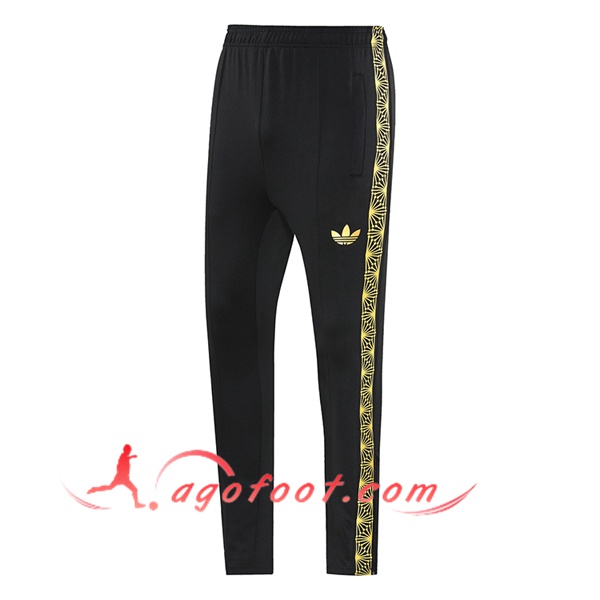 Pantalon Foot Mexique Noir/Jaune 2025/2026