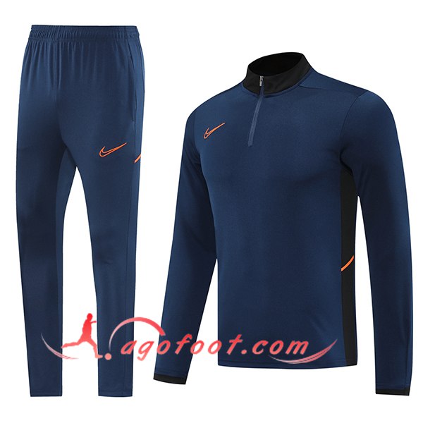 Ensemble Survetement de Foot Nike Bleu Foncé 2025/2026
