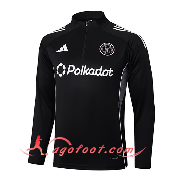 Sweatshirt Training Inter Miami CF Noir/Gris 2025/2026