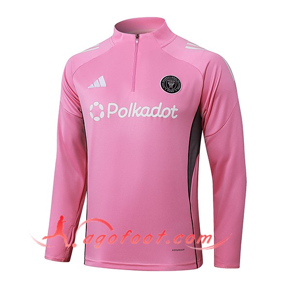 Sweatshirt Training Inter Miami CF Rose/Gris 2025/2026