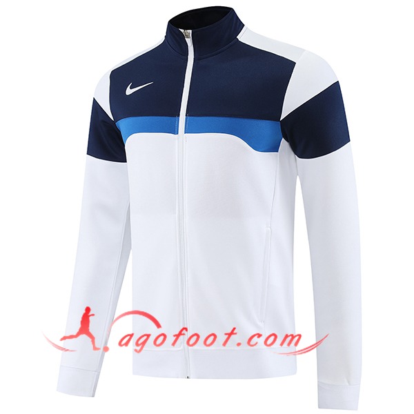 Veste Foot Nike Blanc/Bleu 2025/2026
