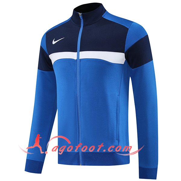 Veste Foot Nike Bleu/Blanc 2025/2026 -02