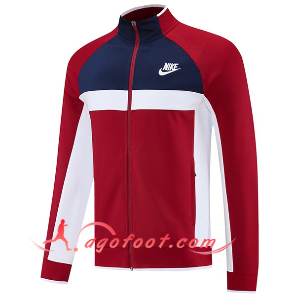 Veste Foot Nike Rouge/Blanc/Bleu 2025/2026