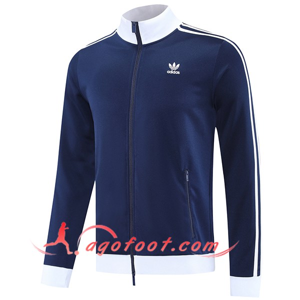 Veste Foot Adidas Bleu/Blanc 2025/2026 -03
