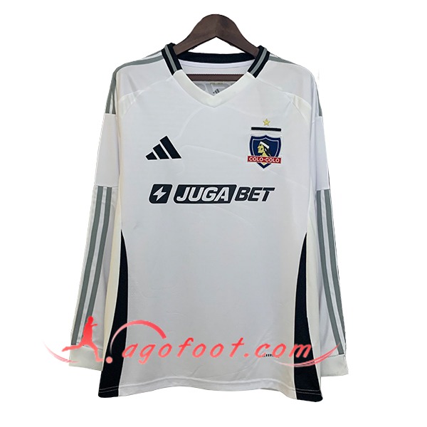 Nouveau Maillot de Foot Colo-Colo Manches Longues Domicile 2025/2026