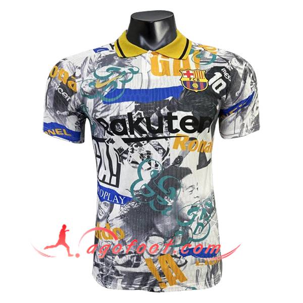 Maillot de Foot FC Barcelone Special Edition Blanc/Noir 2025/2026