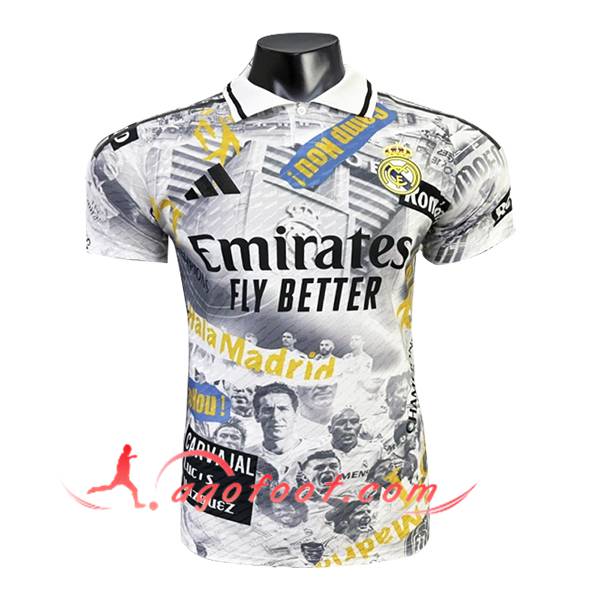 Maillot de Foot FC Barcelone Special Edition Blanc/Jaune 2025/2026