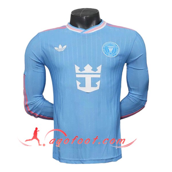 Nouveau Maillot de Foot Inter Miami CF Manches Longues Third 2025/2026