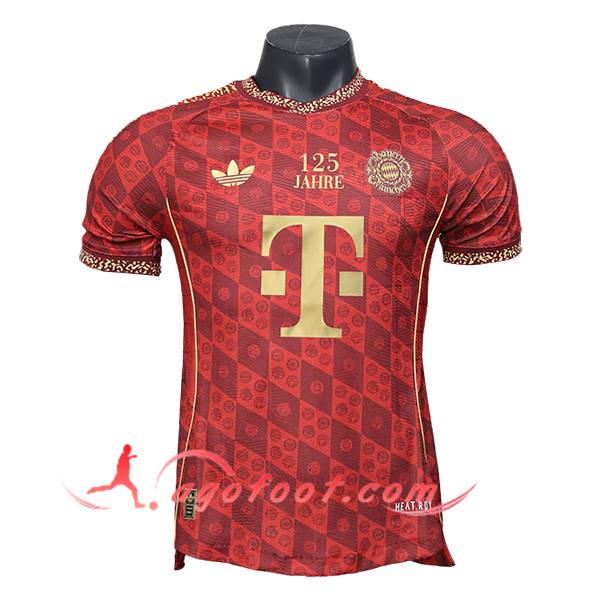 Maillot de Foot Bayern Munich 125th Anniversary Edition Rouge 2025/2026