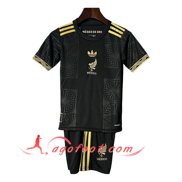 Maillot de Foot Mexique Enfant Noir 2025/2026
