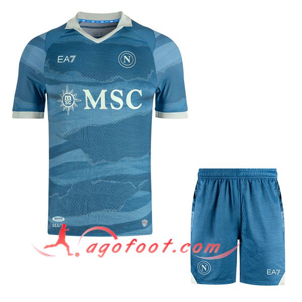 Maillot de Foot SSC Naples Enfant Partenope Edition 2024/2025