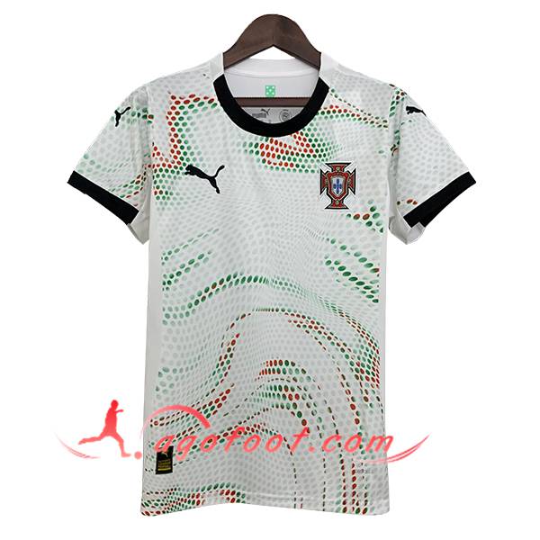 Nouveau Maillot de Foot Portugal Femme Exterieur 2025/2026