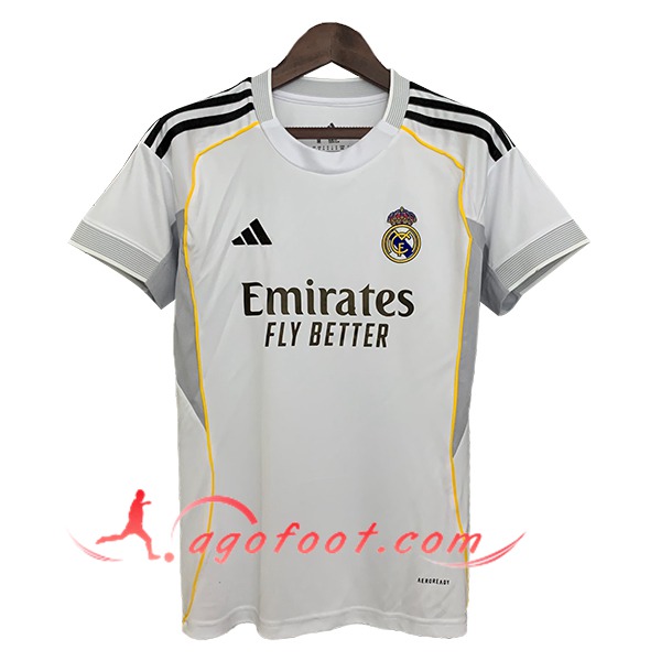 Maillot de Foot Real Madrid Femme Domicile 2025/2026