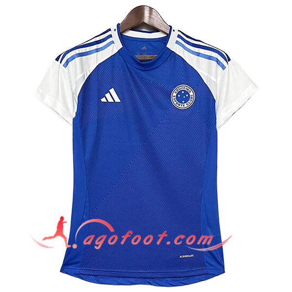 Nouveau Maillot de Foot Cruzeiro EC Femme Domicile 2025/2026