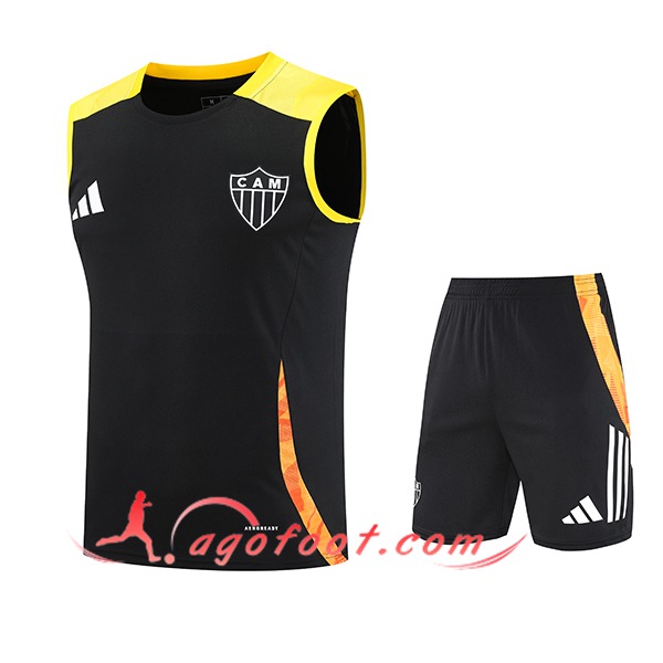 Ensemble Training Debardeur Atletico Mineiro Noir/Jaune/Orange 2025/2026