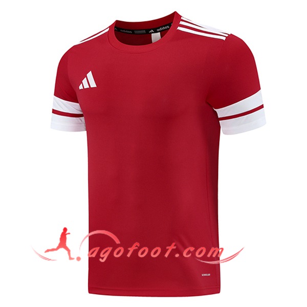 Training T-Shirts Adidas Rouge/Blanc 2025/2026