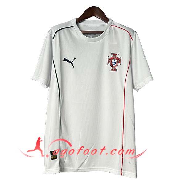 Training T-Shirts Portugal Blanc/Noir/Rouge 2025/2026