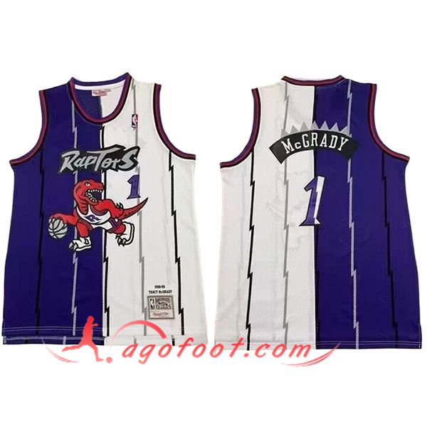 Maillot Toronto Raptors (McGRADY #1) 2025/26 Pourpre/Blanc