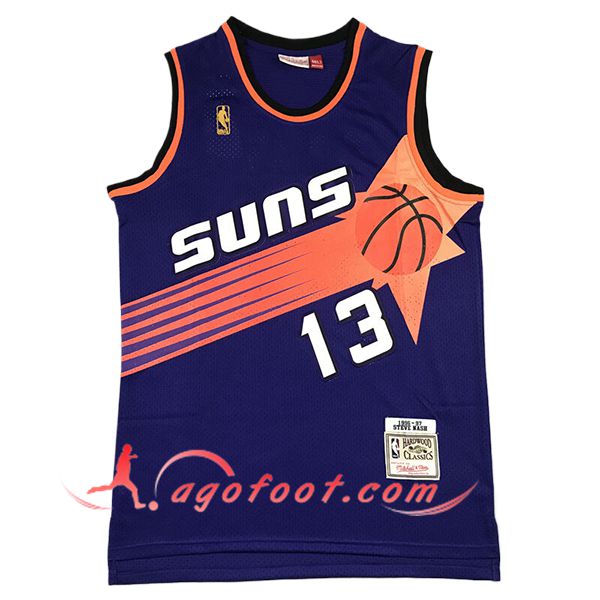 Maillot Phoenix Suns (NASH #13) 2025/26 Pourpre/Orange