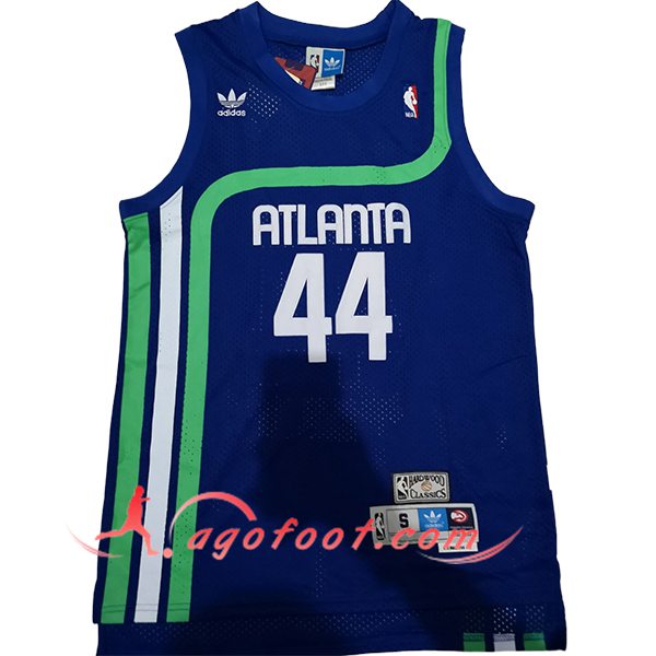 Maillot Atlanta Hawks (PISTOL #44) 2025/26 Bleu/Vert