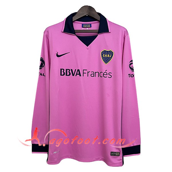 Maillot de Foot Boca Juniors Retro Exterieur Manches Longues 214/2015